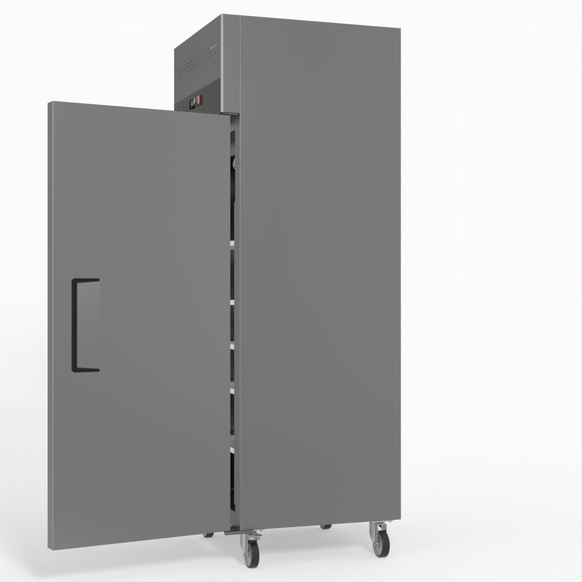 429 Litre Upright Single Stainless Steel Door Freezer