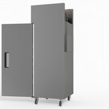 429 Litre Upright Single Stainless Steel Door Freezer