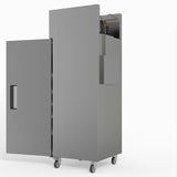 429 Litre Upright Single Stainless Steel Door Freezer