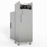 429 Litre Upright Single Stainless Steel Door Freezer