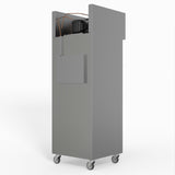 429 Litre Upright Single Stainless Steel Door Freezer