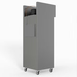 429 Litre Upright Single Stainless Steel Door Freezer