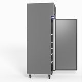 429 Litre Upright Single Stainless Steel Door Freezer