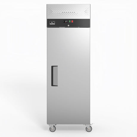 429 Litre Upright Single Stainless Steel Door Freezer