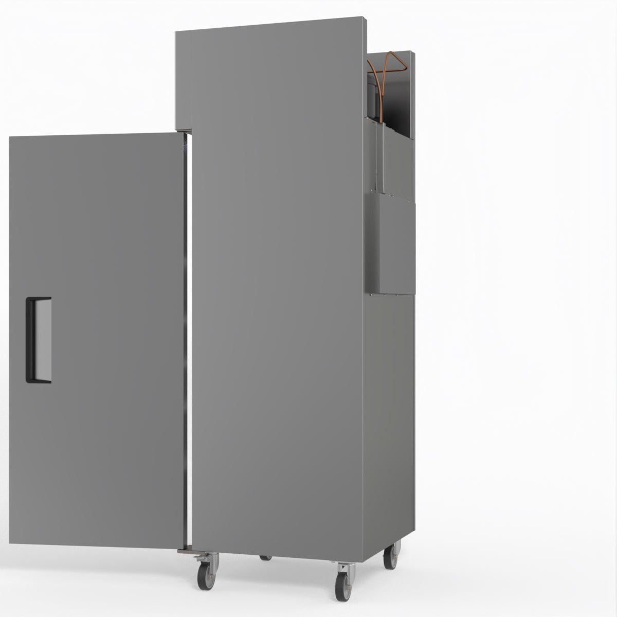 429 Litre Upright Single Door Stainless Steel Door Fridge