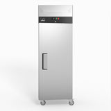 600 Litre Upright Single Stainless Steel Door Freezer