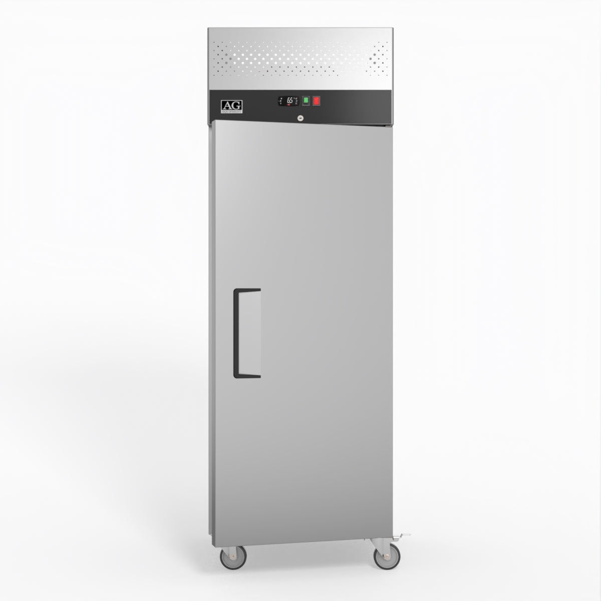 600 Litre Upright Single Stainless Steel Door Freezer