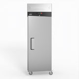 600 Litre Upright Single Stainless Steel Door Freezer