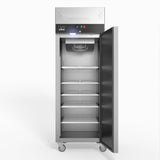 600 Litre Upright Single Stainless Steel Door Freezer