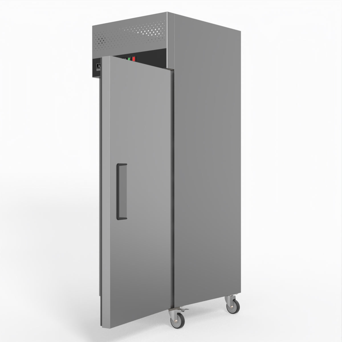 600 Litre Upright Single Stainless Steel Door Freezer