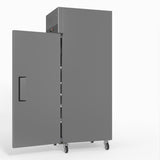 600 Litre Upright Single Stainless Steel Door Freezer