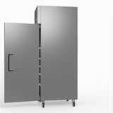 600 Litre Upright Single Stainless Steel Door Freezer