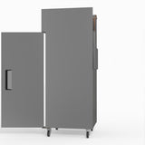 600 Litre Upright Single Stainless Steel Door Freezer