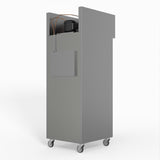 600 Litre Upright Single Stainless Steel Door Freezer