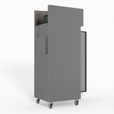 600 Litre Upright Single Stainless Steel Door Freezer