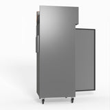 600 Litre Upright Single Stainless Steel Door Freezer