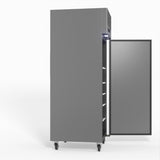 600 Litre Upright Single Stainless Steel Door Freezer