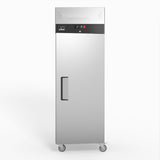 600 Litre Upright Single Stainless Steel Door Freezer