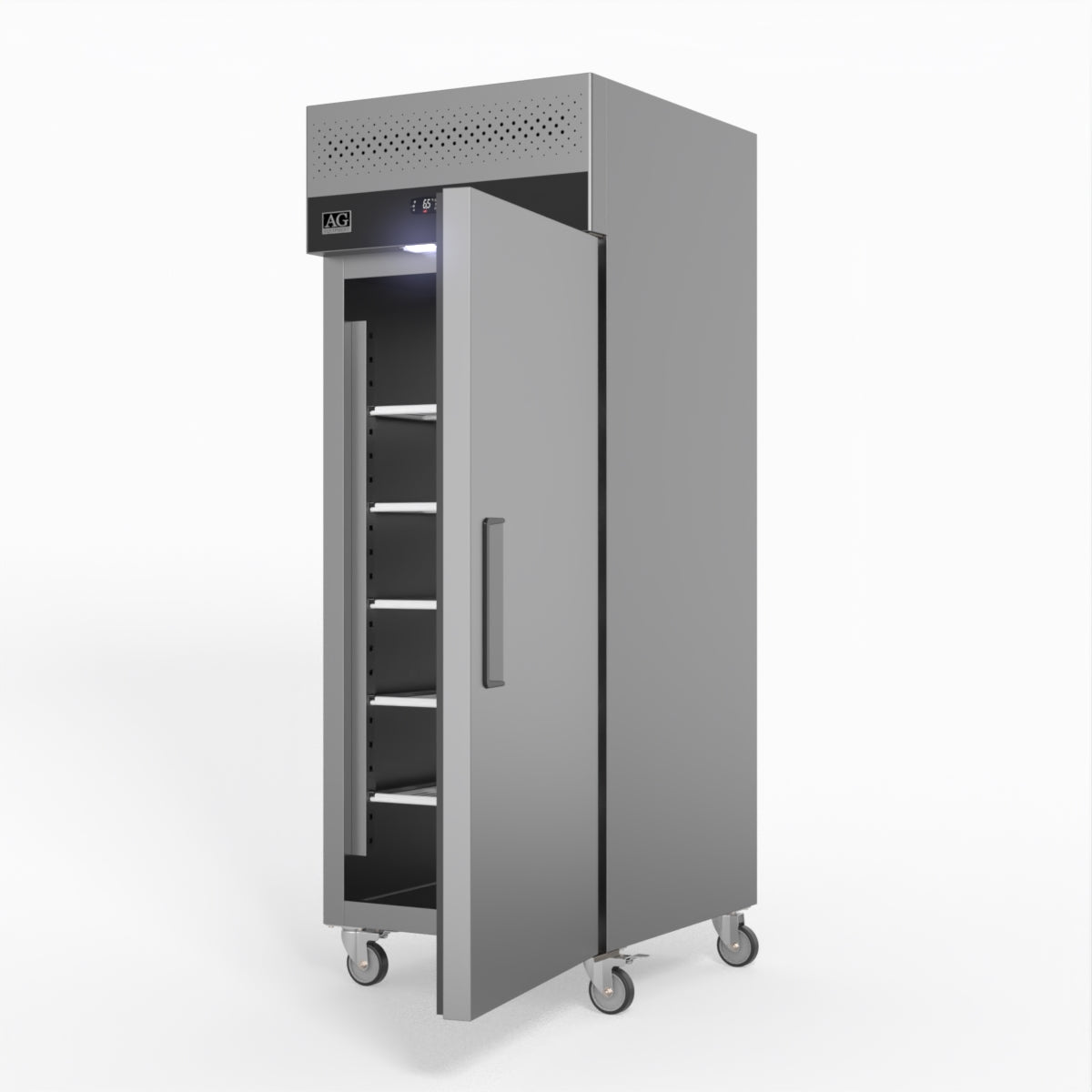 650 Litre Upright Stainless Steel Door Freezer