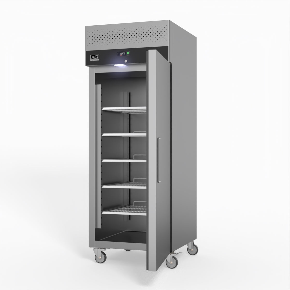 650 Litre Upright Stainless Steel Door Fridge