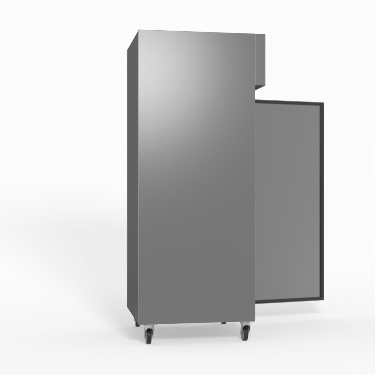 650 Litre Upright Stainless Steel Door Fridge