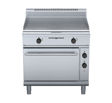 Waldorf 800 Series Gp8910Ec 900Mm Electric Griddle Convection Oven Range