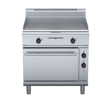 Waldorf 800 Series Gp8910E 900Mm Electric Griddle Static Oven Range