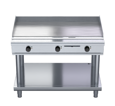 Waldorf 800 Series Gpl8120E Ls 1200Mm Electric Griddle Low Back Version Leg Stand
