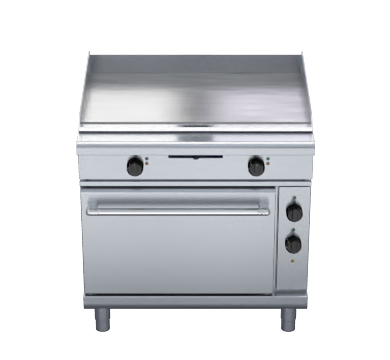 Waldorf 800 Series Gpl8910Ec 900Mm Electric Griddle Convection Oven Range Low Back Version