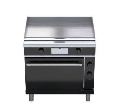 Waldorf Bold Gplb8910E 900Mm Electric Griddle Static Oven Range Low Back Version