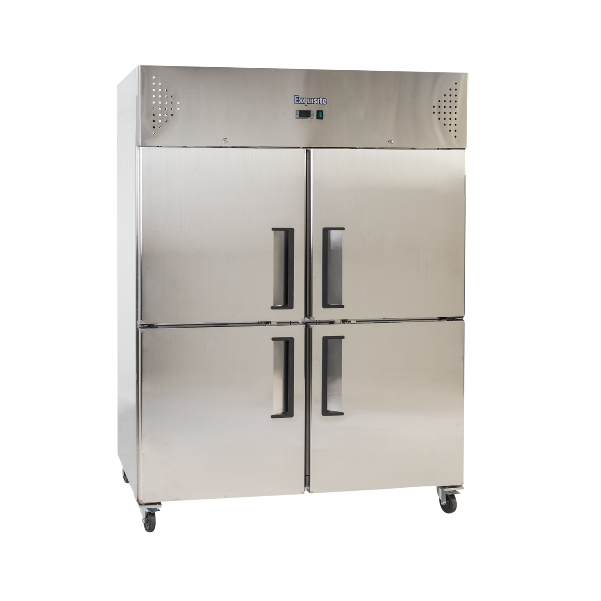 Exquisite Two Split Solid Doors Upright Fridge 1476L - GSC1412H - Whisk Hospitality - GSC1412H