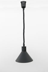 Anvil  Heat Lamp Matte Black Venus HLD0001B