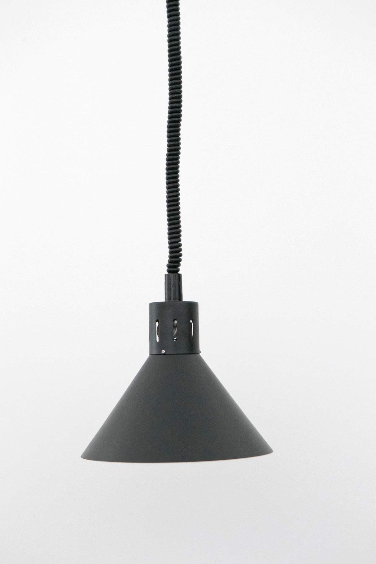 Anvil  Heat Lamp Matte Black Venus HLD0001B