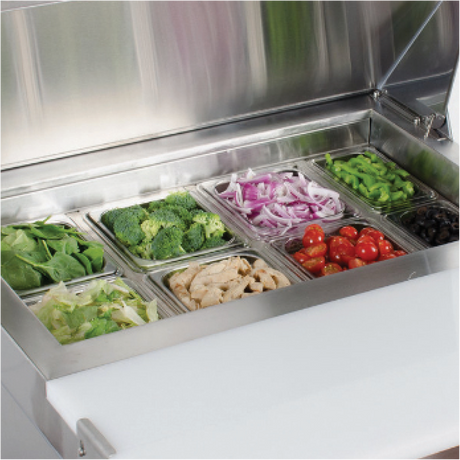 Exquisite One Door Food Preparation Fridge - ICC260H - Whisk Hospitality - ICC260H