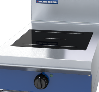 Blue Seal Evolution Series In511R3 Ls 450Mm Induction Cooktops Leg Stand