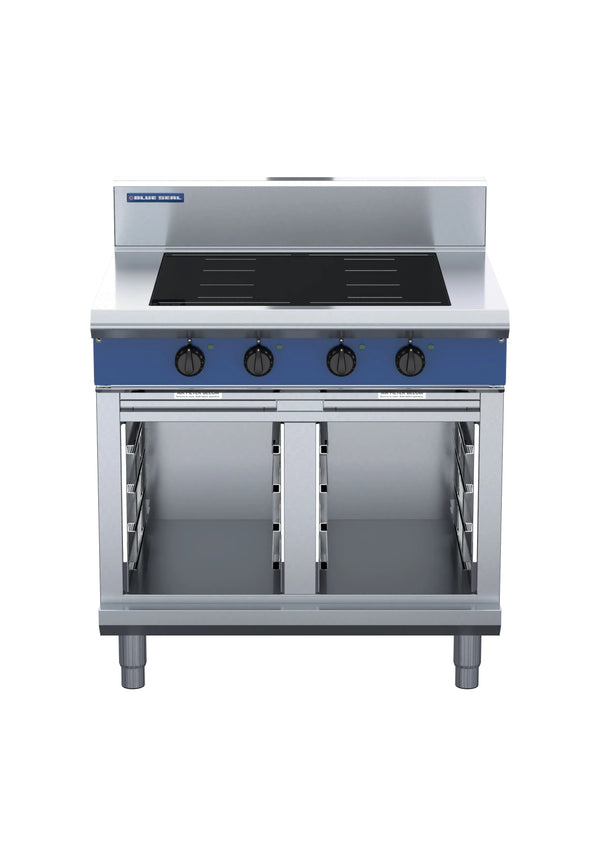 Blue Seal Evolution Series In514F Cb 900Mm Induction Cooktops Cabinet Base