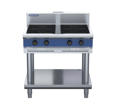 Blue Seal Evolution Series In514R3 Ls 900Mm Induction Cooktops Leg Stand