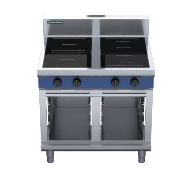 Blue Seal Evolution Series In514R3F Cb 900Mm Induction Cooktops Cabinet Base