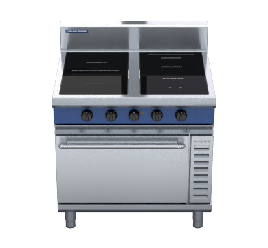 Blue Seal Evolution Series In54R5F 900Mm Induction Range Convection Oven
