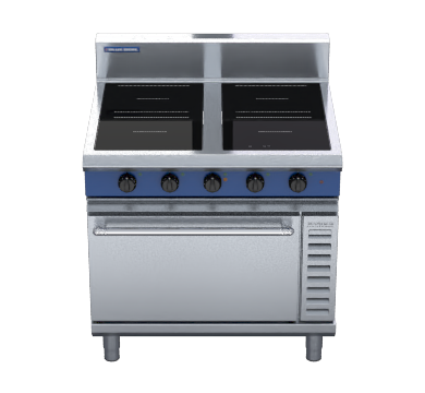 Blue Seal Evolution Series In54R3 900Mm Induction Range Convection Oven