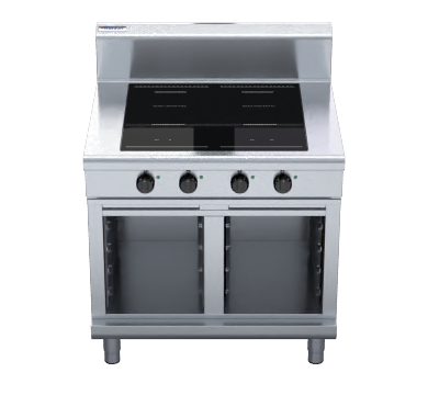 Waldorf 800 Series In8400F Cb 900Mm Electric Induction Cooktop Cabinet Base