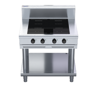 Waldorf 800 Series In8400F Ls 900Mm Electric Induction Cooktop Leg Stand
