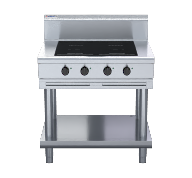 Waldorf 800 Series In8400F Ls 900Mm Electric Induction Cooktop Leg Stand
