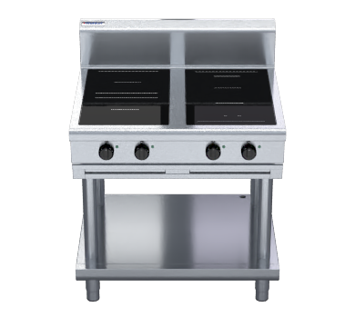 Waldorf 800 Series In8400R3F Ls 900Mm Electric Induction Cooktop Leg Stand
