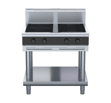 Waldorf Bold Inb8400R3F Ls 900Mm Electric Induction Cooktop Leg Stand