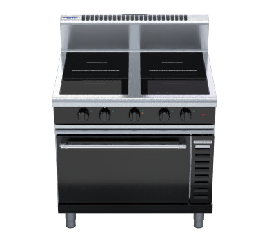 Waldorf Bold Inb8410Ecr3 900Mm Induction Range Convection Oven