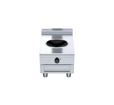 Waldorf 800 Series Inl8100W3 B 450Mm Induction Wok Low Back Version Bench Model