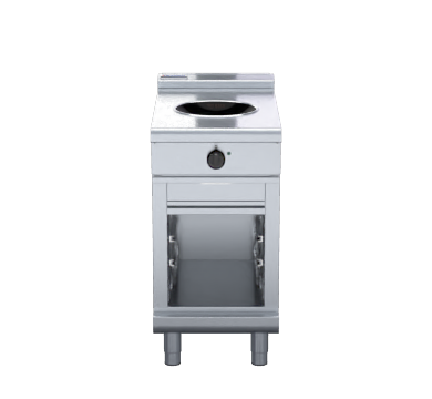 Waldorf 800 Series Inl8100W3 Cb 450Mm Induction Wok Low Back Version Cabinet Base