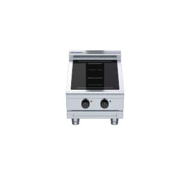 Waldorf 800 Series Inl8200F B 450Mm Electric Induction Cooktop Low Back Version Bench Model