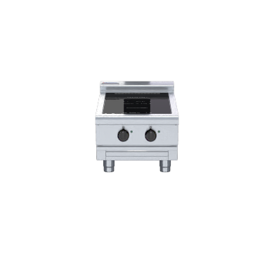 Waldorf 800 Series Inl8200R3 B 450Mm Electric Induction Cooktop Low Back Version Bench